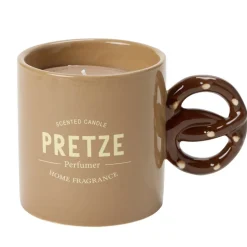 Bougie pot forme mug anse viennoiserie Ø9xH5cm (4 modèles) < Gifi Hot