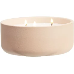 Bougie ronde dans pot en céramique Ø16 cm < Gifi Online