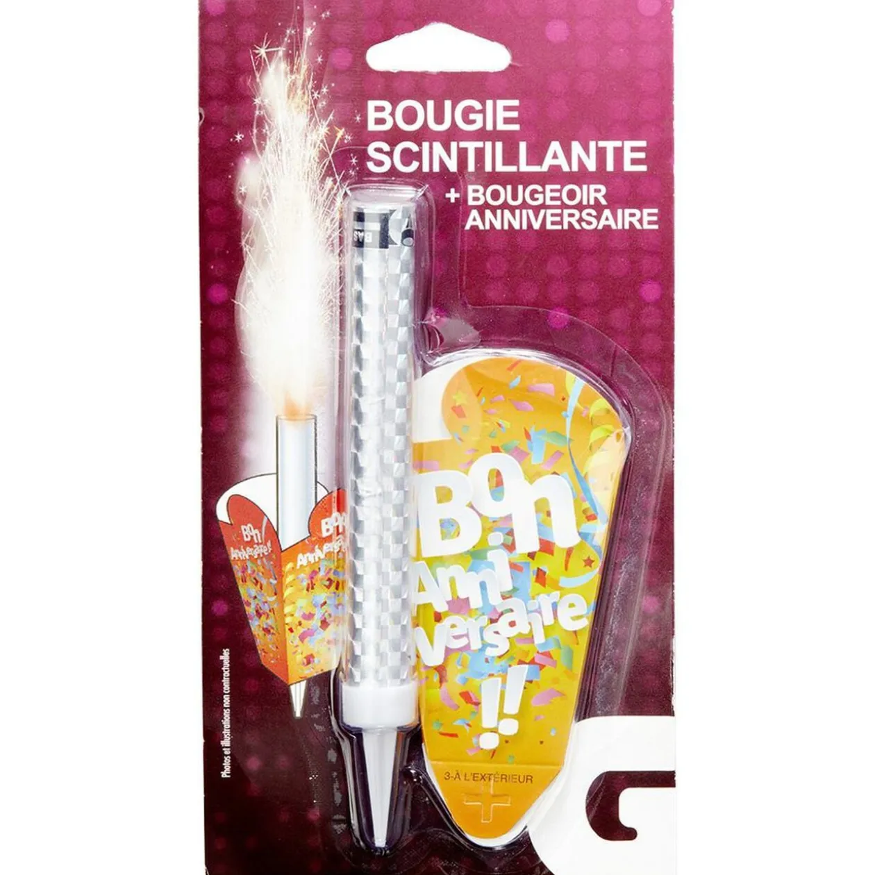 Bougie scintillante