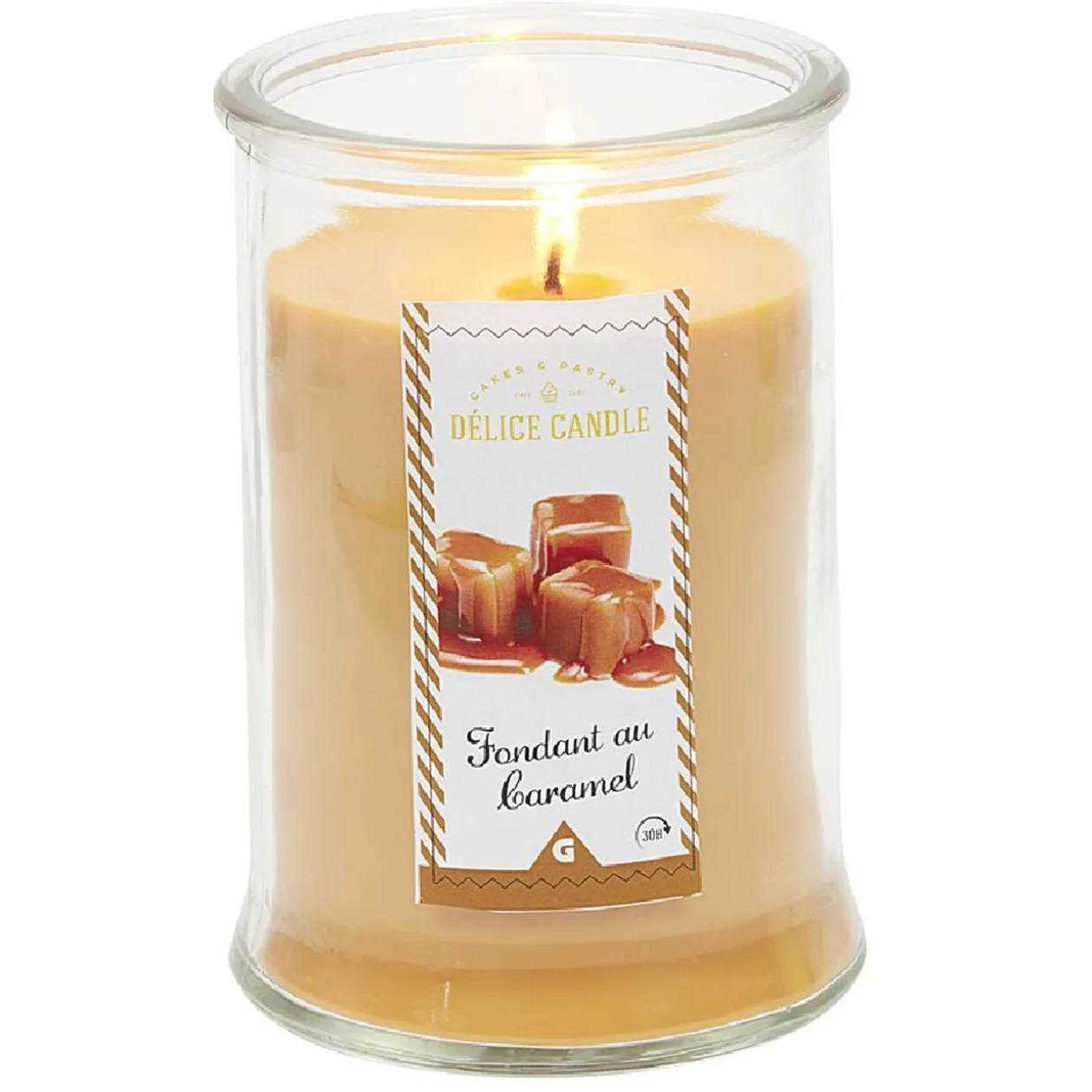 Bougie senteur Fondant au caramel