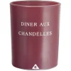 Bougie verre message Diner aux chandelles parfum fruits rouges 40H