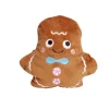Bouillote Noël pain d'épices marron 14x15cm