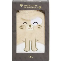 Bouillotte enfant peluche animal kawaii 1,8L (2 modèles) < Gifi Best