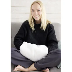 Bouillotte manchon polyester blanc 1,8L < Gifi Outlet