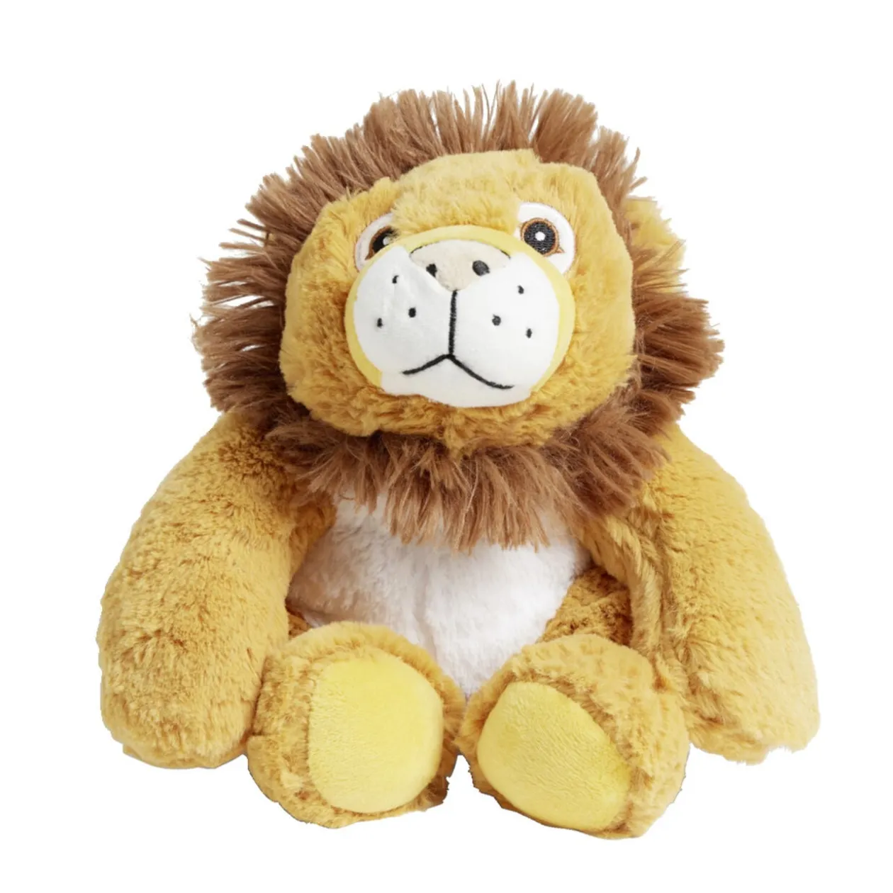 Bouillotte peluche lion H30x15cm