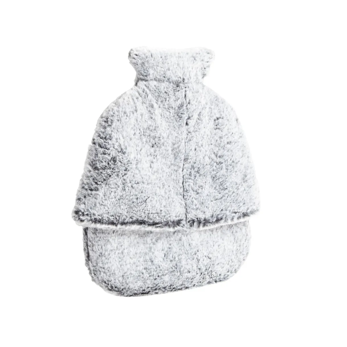 Bouillotte pour pieds 1,8L housse fausse fourrure grise < Gifi Hot