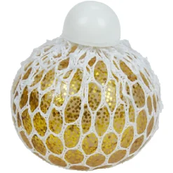Boule anti-stress balle gluante en gelée dans une maille < Gifi