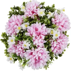 Boule de Chrysanthèmes - Fleur artificielle rose < Gifi Sale