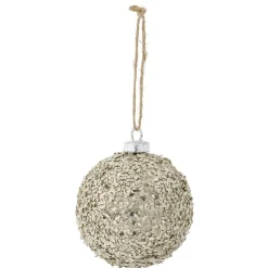 Boule de Noël brillante Ø8cm (3 modèles)