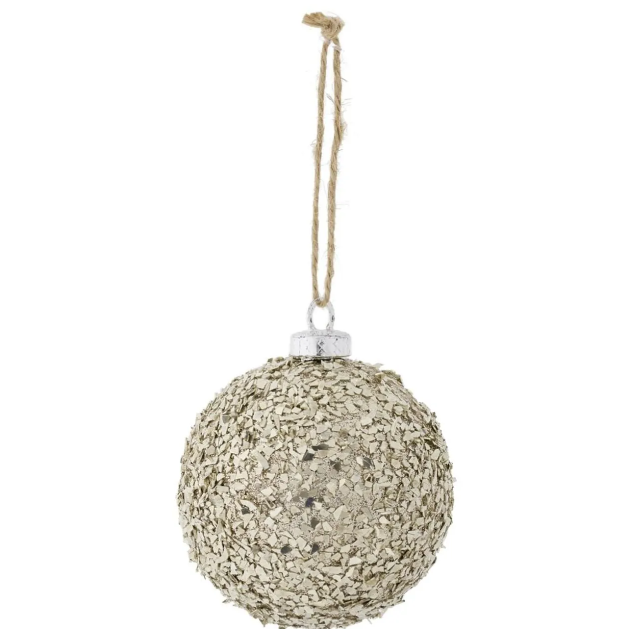 Boule de Noël brillante Ø8cm (3 modèles)