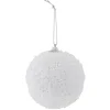 Boule de Noël brillante Ø8cm (2 modèles) < Gifi