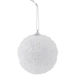 Boule de Noël brillante Ø8cm (2 modèles) < Gifi