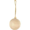 Boule de Noël à décorer en bois Ø4,8 cm < Gifi Outlet