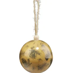 Boule de Noël design forêt Ø8cm
