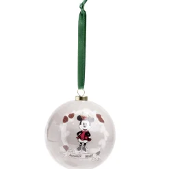 Boule de Noël Disney Mickey gris Ø7,5cm < Gifi