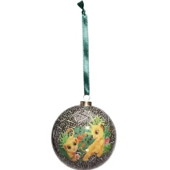 Boule de Noël Disney noire Simba Ø7,5cm < Gifi Best