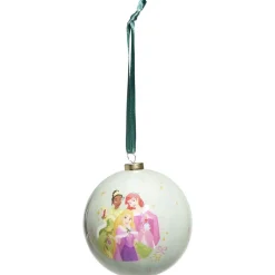Boule de Noël Disney Princesses vert Ø7,5cm