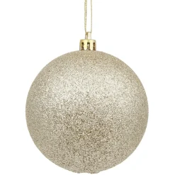 Boule de Noël dorée à paillettes Ø8 cm < Gifi Best