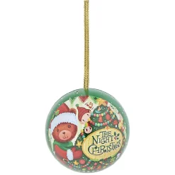 Boule de Noël esprit traditionnel A remplir