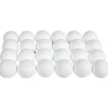 Boule de Noël imitation neige Ø6cm x24