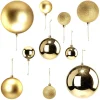 Boule de Noël jaune doré x15 < Gifi Best