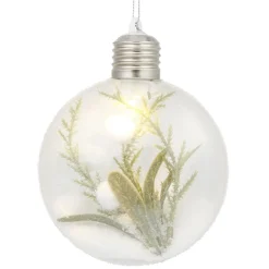 Boule de Noël lumineuse à suspendre
