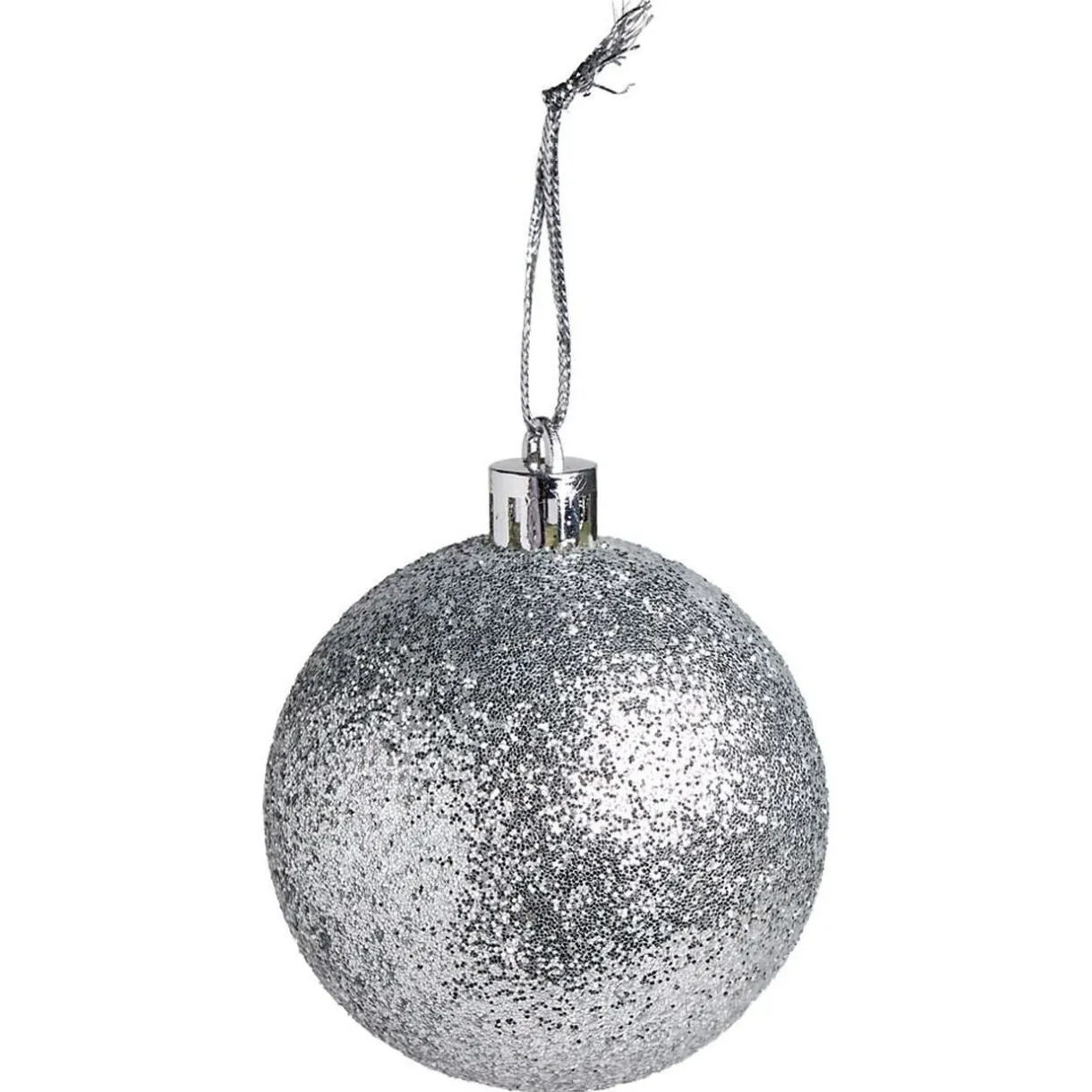 Boule de Noël paillette argenté Ø6cm x3 < Gifi Hot