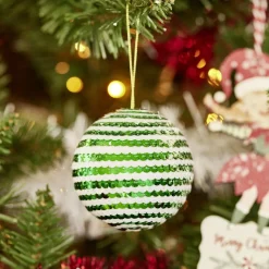 Boule de Noël à sequin (4 modèles)