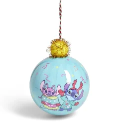 Boule de Noël Stitch avec pompon Ø12cm H15cm < Gifi Outlet