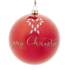 Boule de Noël à suspendre en plastique décoré Ø8cm (3 modèles) < Gifi Sale