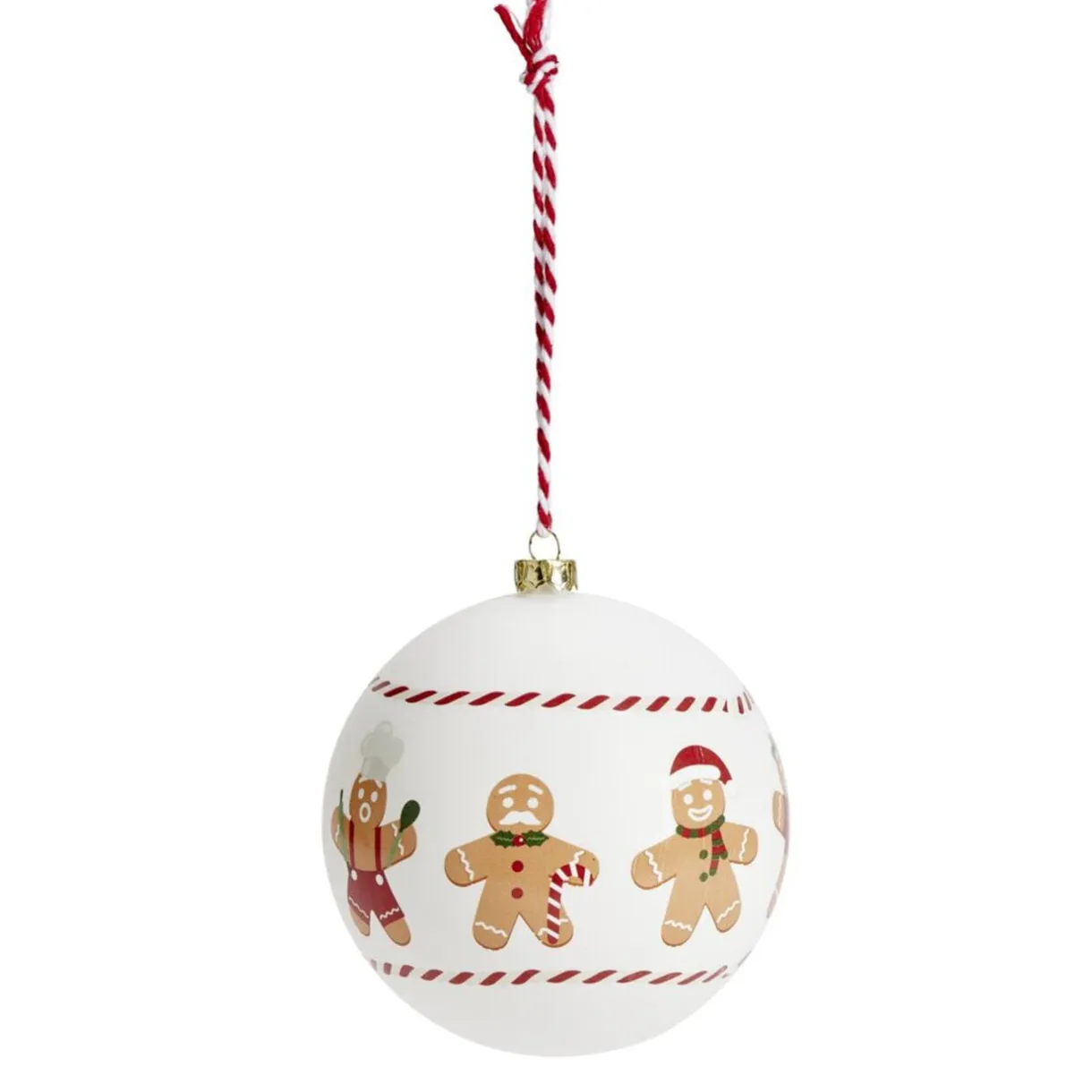 Boule de Noël à suspendre en plastique décoré Ø8cm (3 modèles) < Gifi Sale