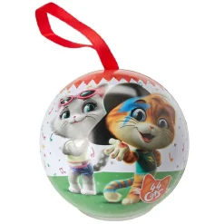 Boule de Noël à suspendre garnie 24 bonbons (plusieurs modèles) < Gifi Discount