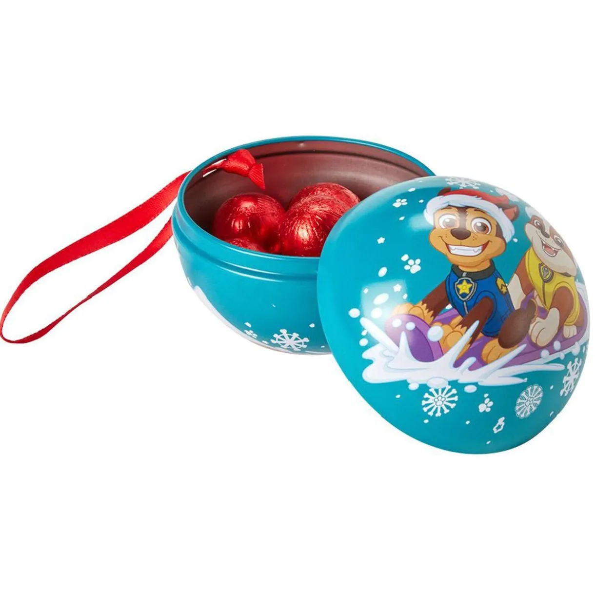 Boule de Noël à suspendre garnie 24 bonbons (plusieurs modèles) < Gifi Discount