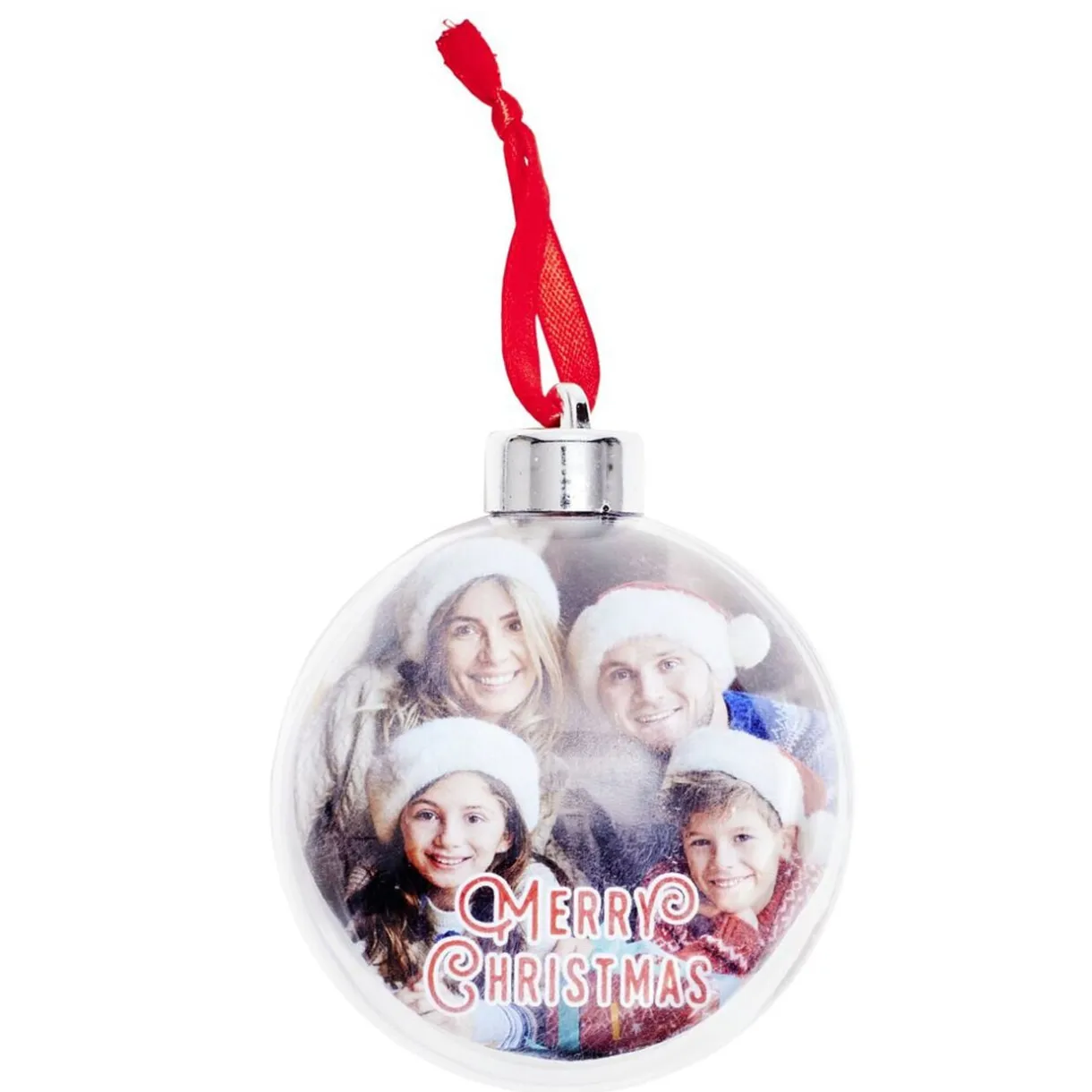 Boule de Noël transparente personnalisable Ø8cm < Gifi Sale