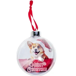 Boule de Noël transparente personnalisable Ø8cm < Gifi Sale