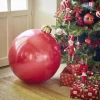 Boule de Noël XL gonflable Ø65cm pompe incluse - 3 coloris < Gifi New