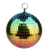 Boule disco à facette verre coloré à suspendre Ø15cm (2 modèles) < Gifi