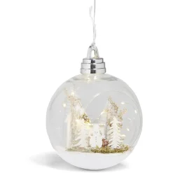Boule lumineuse à suspendre Ø20,5cm - 2 modèles