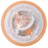 Boule Perplexus 3D 100 défis plastique jaune 23x20cm