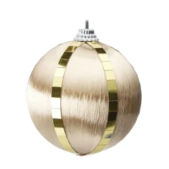 Boules de Noël fil métallisé x6 à suspendre