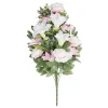 Bouquet artificiel lys et rose tons rose 36x16xH60cm < Gifi Best
