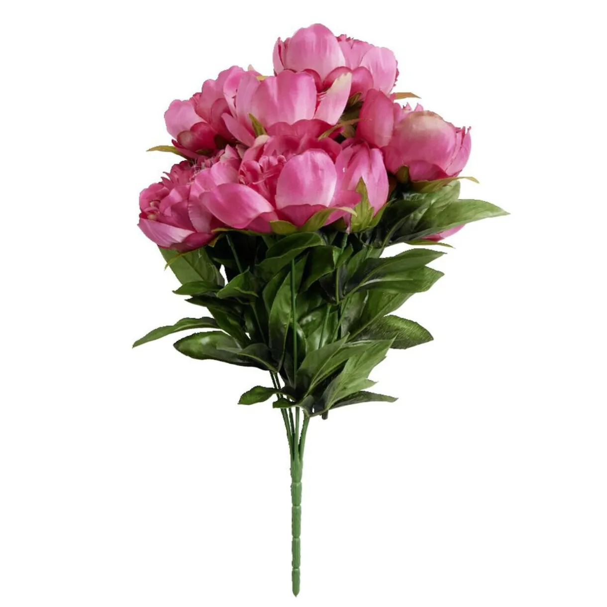 Bouquet fleurs artificielles pivoines 10 têtes H42cm - 3 modèles < Gifi Sale