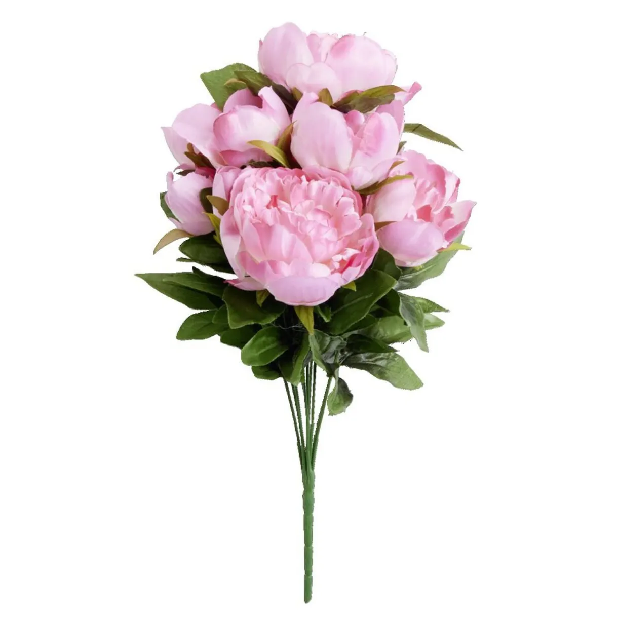 Bouquet fleurs artificielles pivoines 10 têtes H42cm - 3 modèles < Gifi Sale