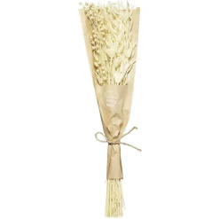 Bouquet paille et fleurs séchéeS H45 cm
