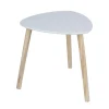 Bout de canapé Joseph marron Ø40xH39,5 cm < Gifi New