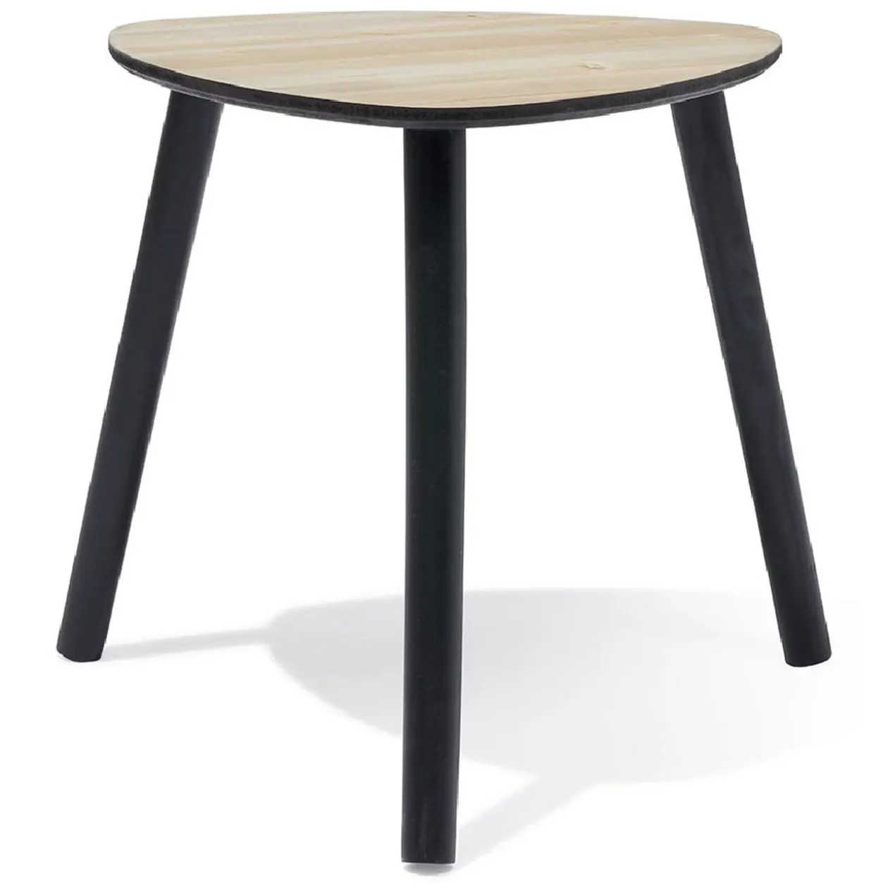 Bout de canapé Joseph marron Ø40xH39,5 cm