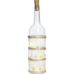 Bouteille déco LED habillage rotin croisé < Gifi Sale