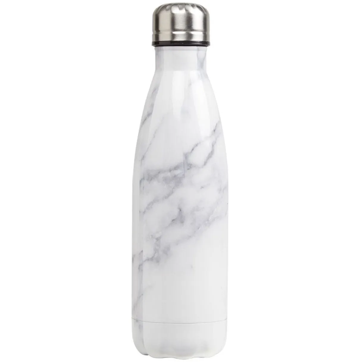 Bouteille isotherme inox blanc 500ml < Gifi
