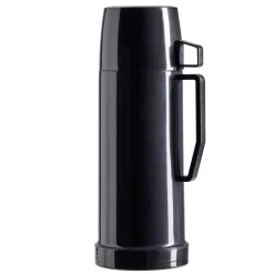 Bouteille isotherme 415ml avec tasse plastique noir < Gifi Clearance