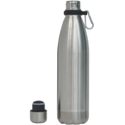 Bouteille isotherme 750ml inox double paroi et compartiment secret